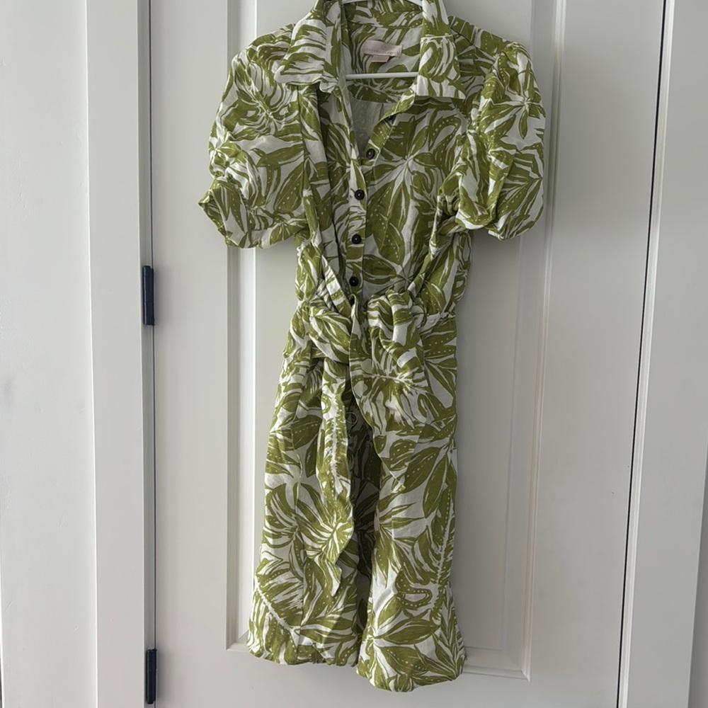 Rachel Parcell palm print dress